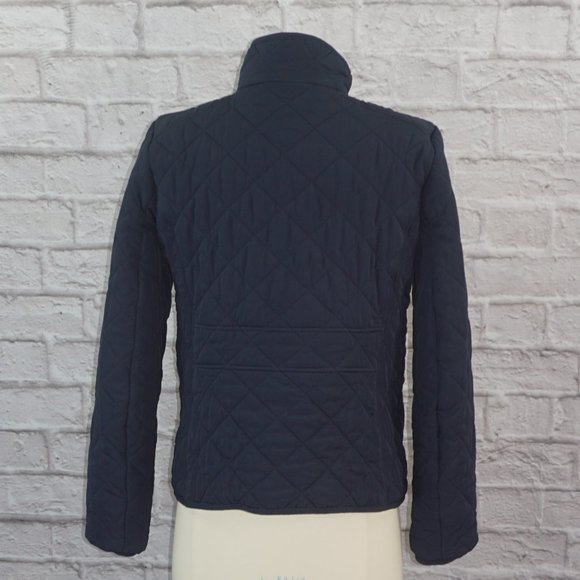 J. Crew Quilted Barn Tack Field Jacket Small E2004 - Picture 2 of 6